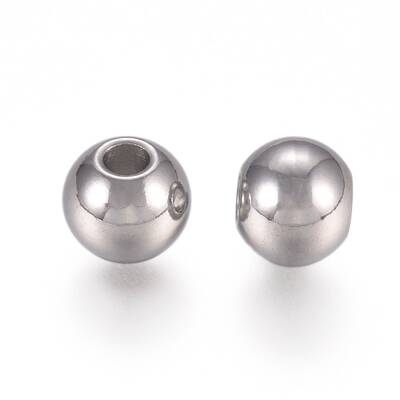 Tarnish Resistant 316 Surgical Stainless Steel Beads