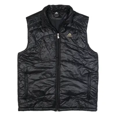 ADIDAS Mens Puffer Gilet Black M