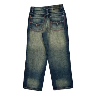 Hip Hop Basic Code Jeans - 34W 31L Dark Wash Cotton Blend