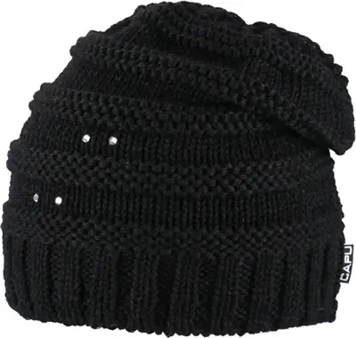 Capu Cappello Da Donna nero brillantini