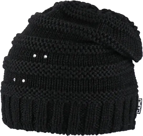 Capu Cappello Da Donna nero brillantini