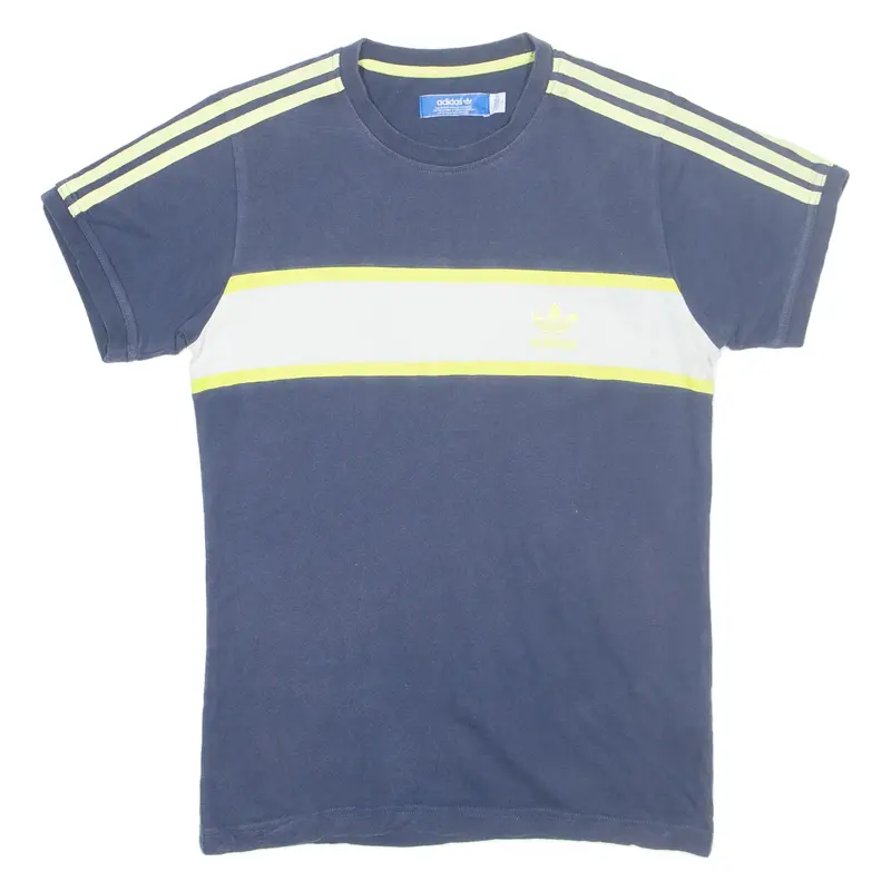 ADIDAS Mens T-Shirt Blue S