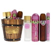 Cuba Cuba Jungle Snake For Women 4 Pc Gift Set 3.3oz EDP Spray, 1.7oz EDP Spray, 6.6oz Body Spray, 4oz Body Lotion