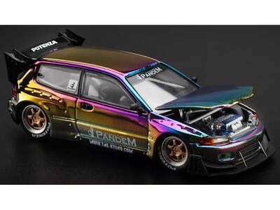 Pandem Civic EG6 RHD (Right Hand Drive) Magic Chrome \