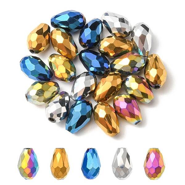Electroplate Glass Beads Strands