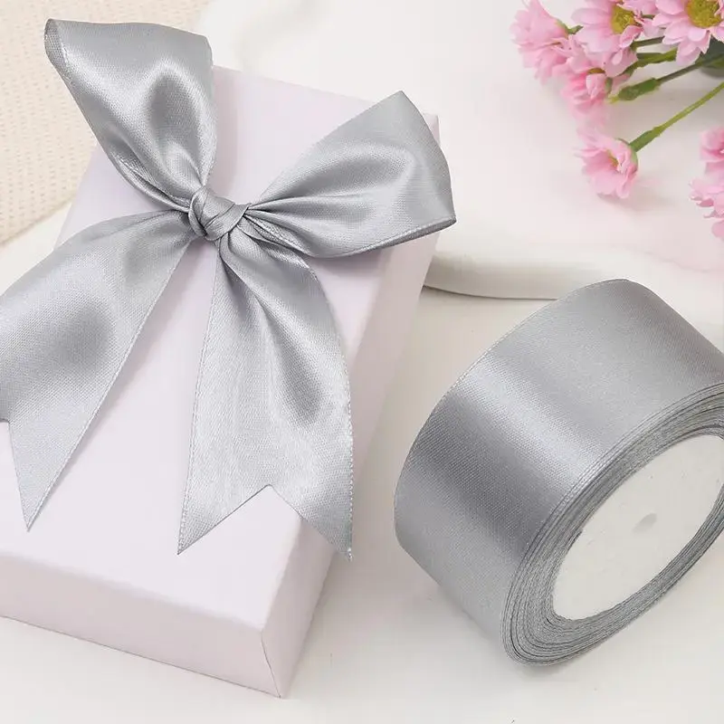 Modern Simple Ribbon for DIY Craft, 1 Roll Gift Wrapping Ribbon, Multifunctional Present Packing for Wedding Party