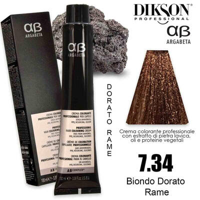 Dikson Argabeta Color 100 Ml 7.34 Golden Copper Blonde