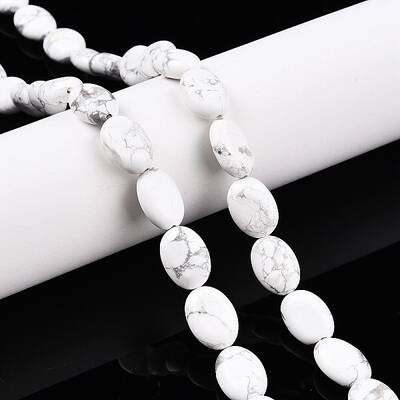 Natural Howlite Beads Strands