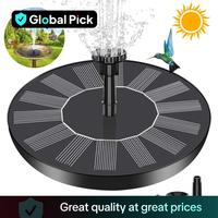 Solar Powered Water Fountain Pump, Solar Fountain Pump with Accessories, Fountain for Ponds, Gardens, Fish Tanks and Outdoors...