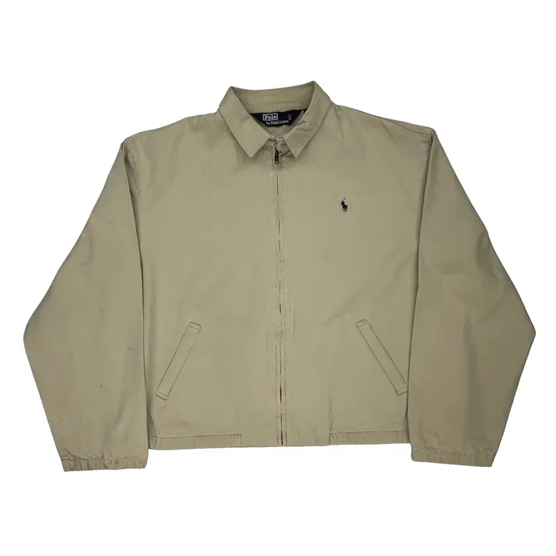 Polo By Ralph Lauren Harrington Jacket - XL Beige Cotton