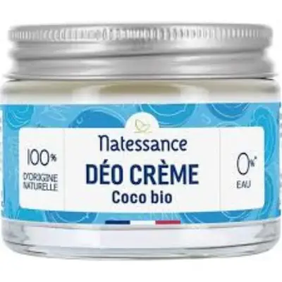 Natessance Deodorant Cream Coconut Bio 50g