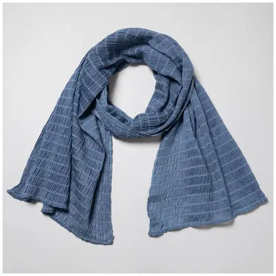 Sweet Fringe Hand Loomed Scarf - Black