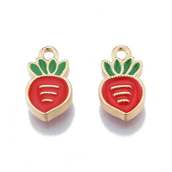 Brass Enamel Charms