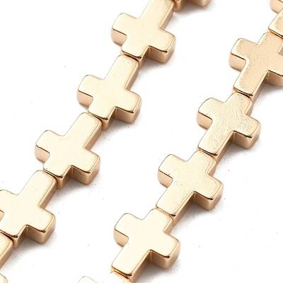 Synthetic Non-magnetic Hematite Beads Strands