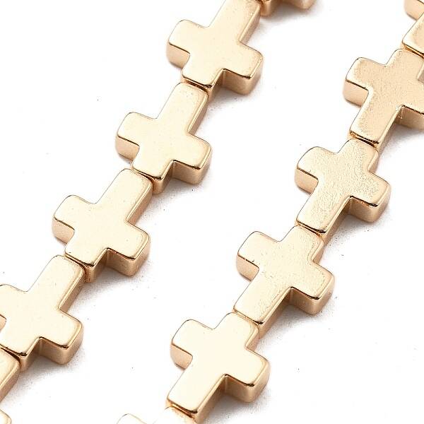 Synthetic Non-magnetic Hematite Beads Strands
