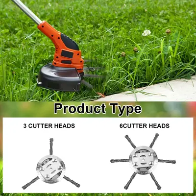[FREE!SHIP] Replacement Head for Wire Trimmer, Universal 5 mm Hole For Electric 25.4mm for Gasoline Diameter 6 Inch Steel Wir...