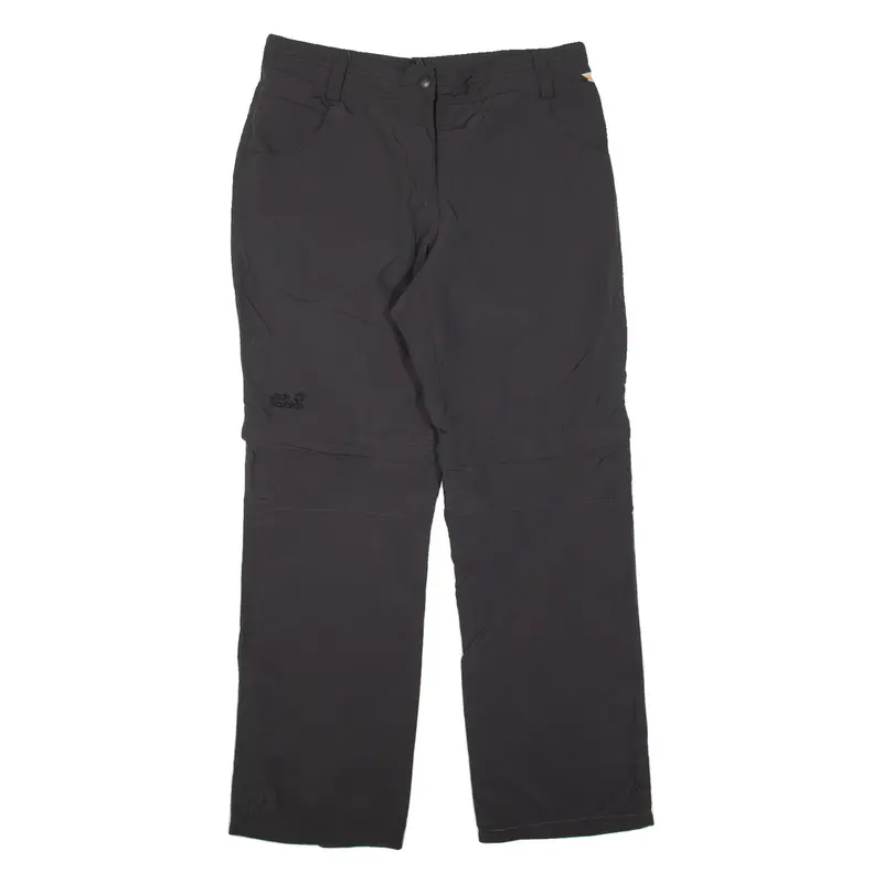 JACK WOLFSKIN Outdoor Womens Trousers Grey Regular Straight W30 L28
