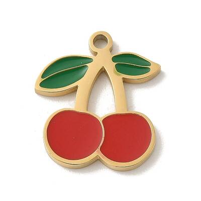 304 Stainless Steel Enamel Charms