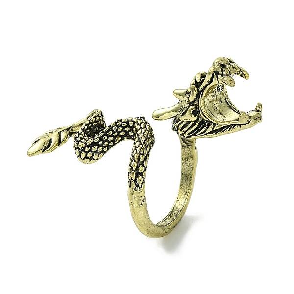 Dragon Alloy Cigarette Holder Ring