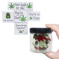 Cartoon Plush Ornament with 5 Encouragement Card, 1 Set Cute Plush Decor in A Jar, Home Decor for Living Room Bedroom, Boyfri...
