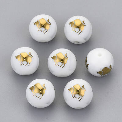 Electroplate Glass Beads