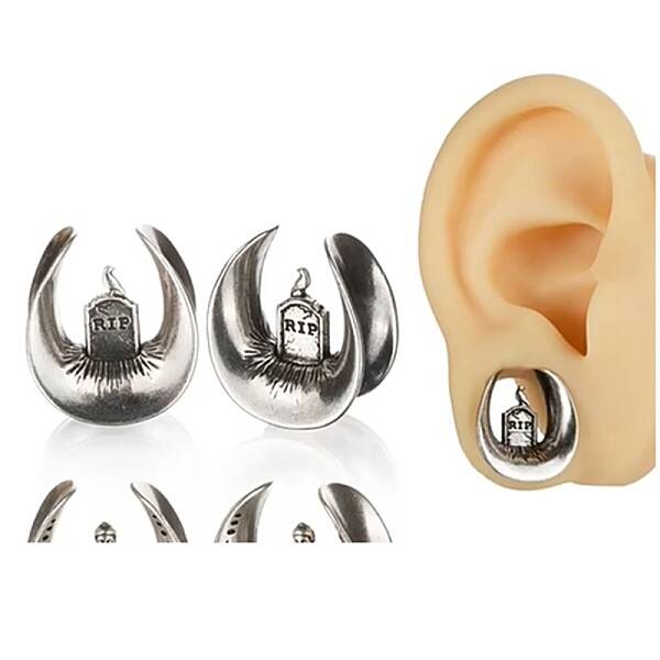 Brass Ear Gauges Flesh Tunnels Plugs