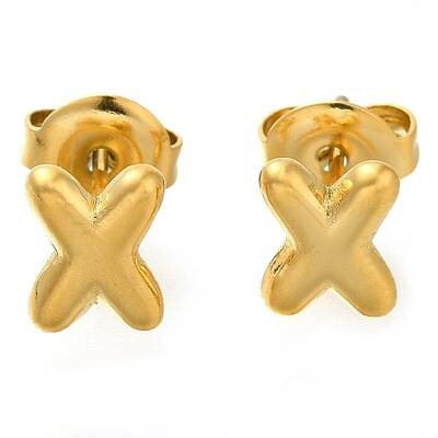 304 Stainless Steel Stud Earrings