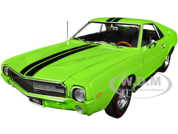 1969 AMC AMX Big Bad Lime Green with Black Stripes \