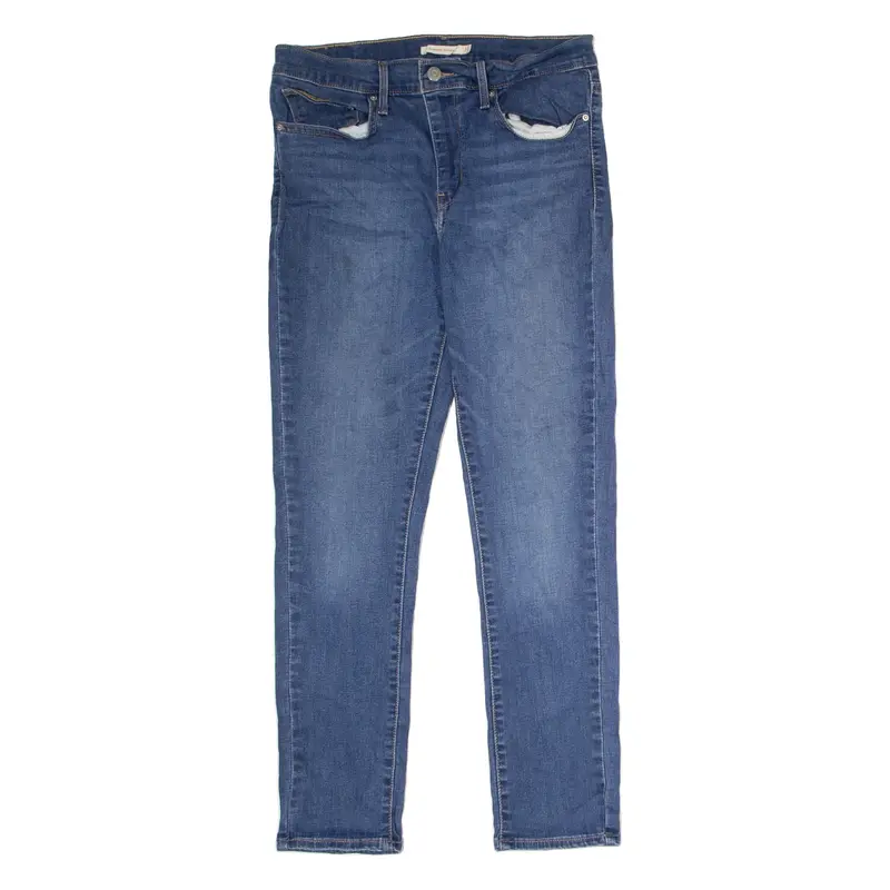 LEVI'S Womens Jeans Blue Slim Skinny Stone Wash W31 L28