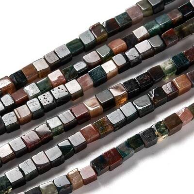 Natural Indian Agate Beads Strands