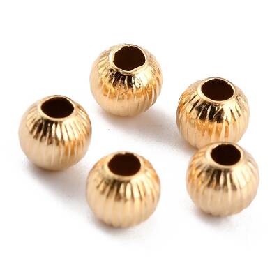 Long-Lasting Plated Brass Beads