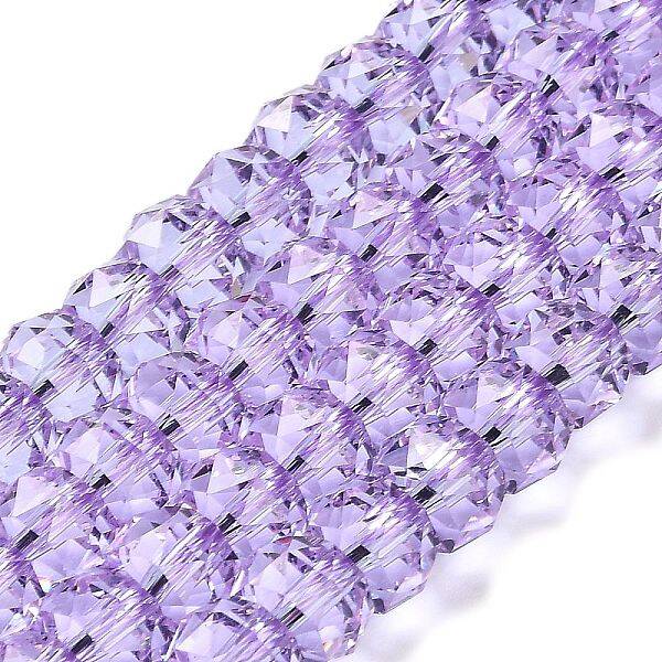 Transparent Glass Beads Strands