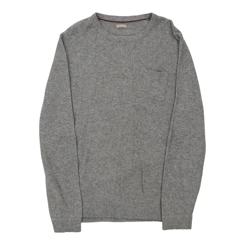 Napapijri Jumper - Large Grey Wool