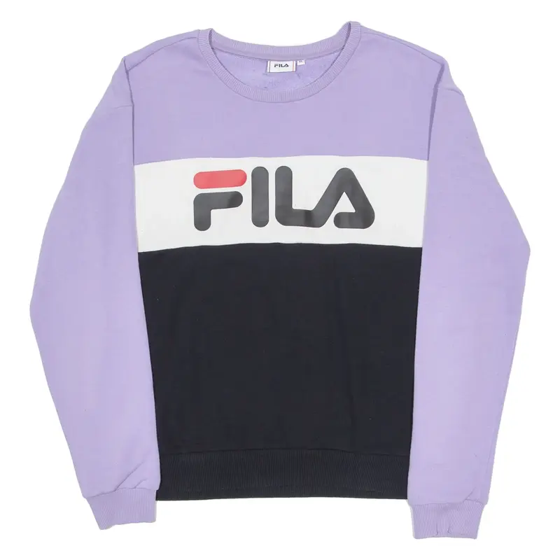 FILA Womens Sweatshirt Purple XL