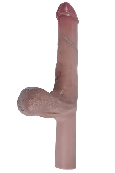 6.3 Inch Realistic Silicone Shemale Dildos Torsos Sex Toys for Women and Couple