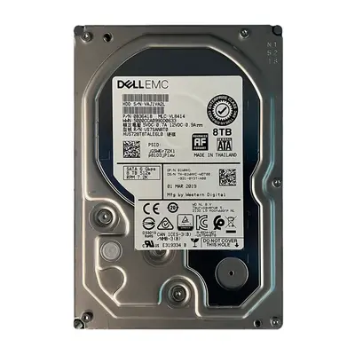 01WMVC Dell 8TB 6Gb/s SATA 7200 3.5-Inch Hard Drive