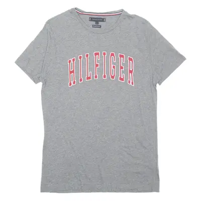 TOMMY HILFIGER Mens T-Shirt Grey S