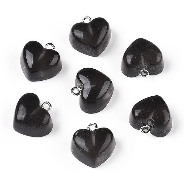 Transparent Resin Pendants