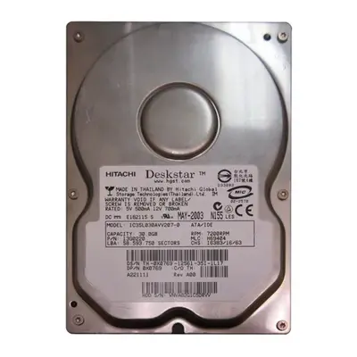 X0769 Dell 30GB 7200RPM ATA-100 2MB Cache 3.5-Inch Hard Drive