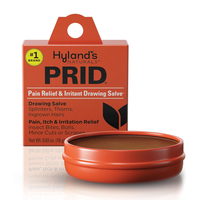 Hyland's PRID Drawing Salve, Topical Skin Irritation Relief, For Splinters, Thorns, Ingrown Hairs, Itch Relief for Bug Bites,...