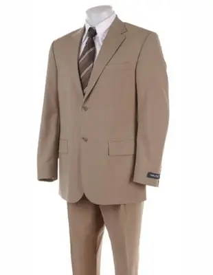Tan Linen Blazer - Mens Tan Linen Blazer