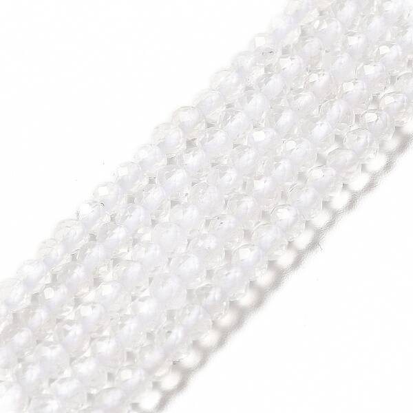 Natural Quartz Crystal Beads Strands