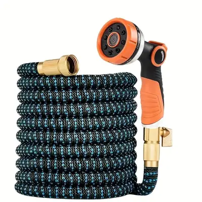 Garden Hose with Sprayer, High Pressure Car Wash Hose, Expandable Water Hose, Watering & Irrigation Supplies for Home Garden