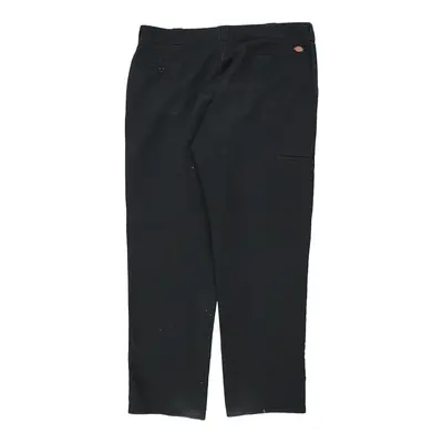 Dickies Trousers - 40W 31L Black Polyester Blend