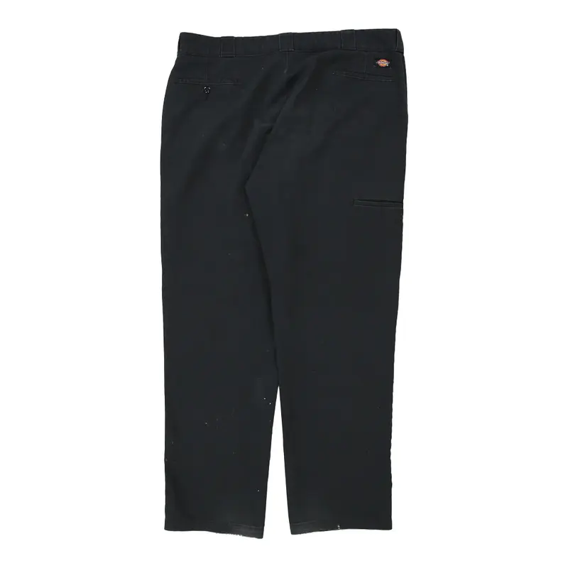 Dickies Trousers - 40W 31L Black Polyester Blend