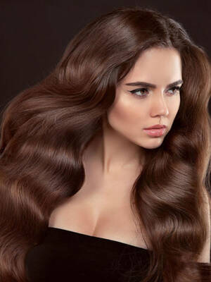 UNice Dark Brown Human Hair I Tip Extension