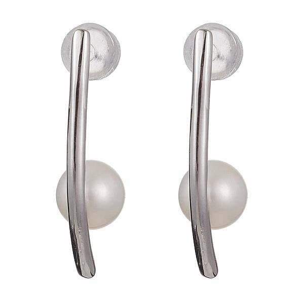 Natural Pearl Ear Studs