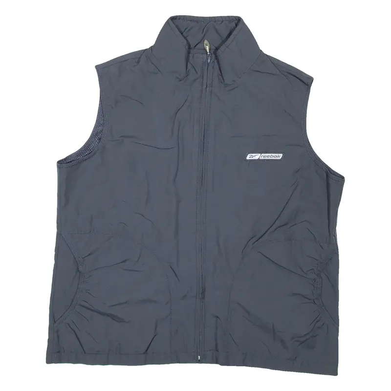 REEBOK Womens Gilet Grey M
