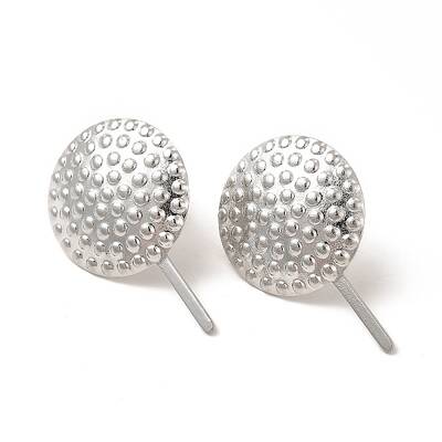 Non-Tarnish 304 Stainless Steel Lollipop Stud Earrings for Women
