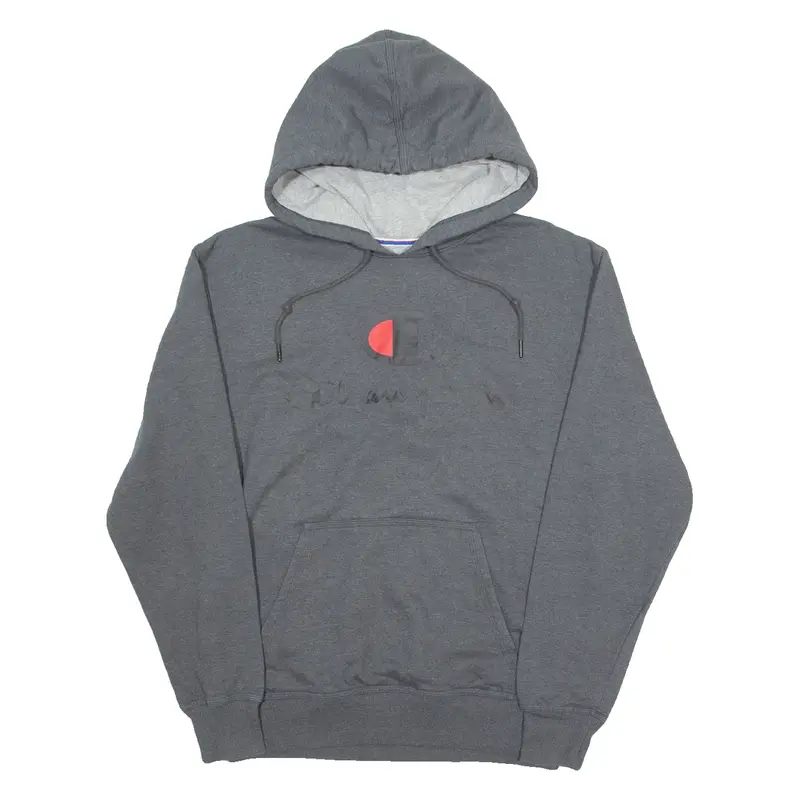 CHAMPION Mens Grey Hoodie M